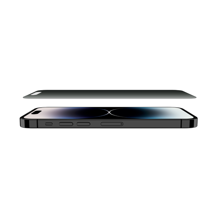Belkin Tempered Glass Privacy Skjermbeskytter til iPhone 15 Pro Max
