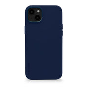 Decoded Silikon Backcover deksel til iPhone 14 Plus - Navy Peon