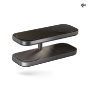 Zens Quattro Pro 4 Qi2 Trådløs lader - Svart