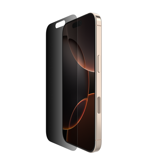 Belkin InvisiGlass Privacy Skjermbeskytter til iPhone 16 Pro