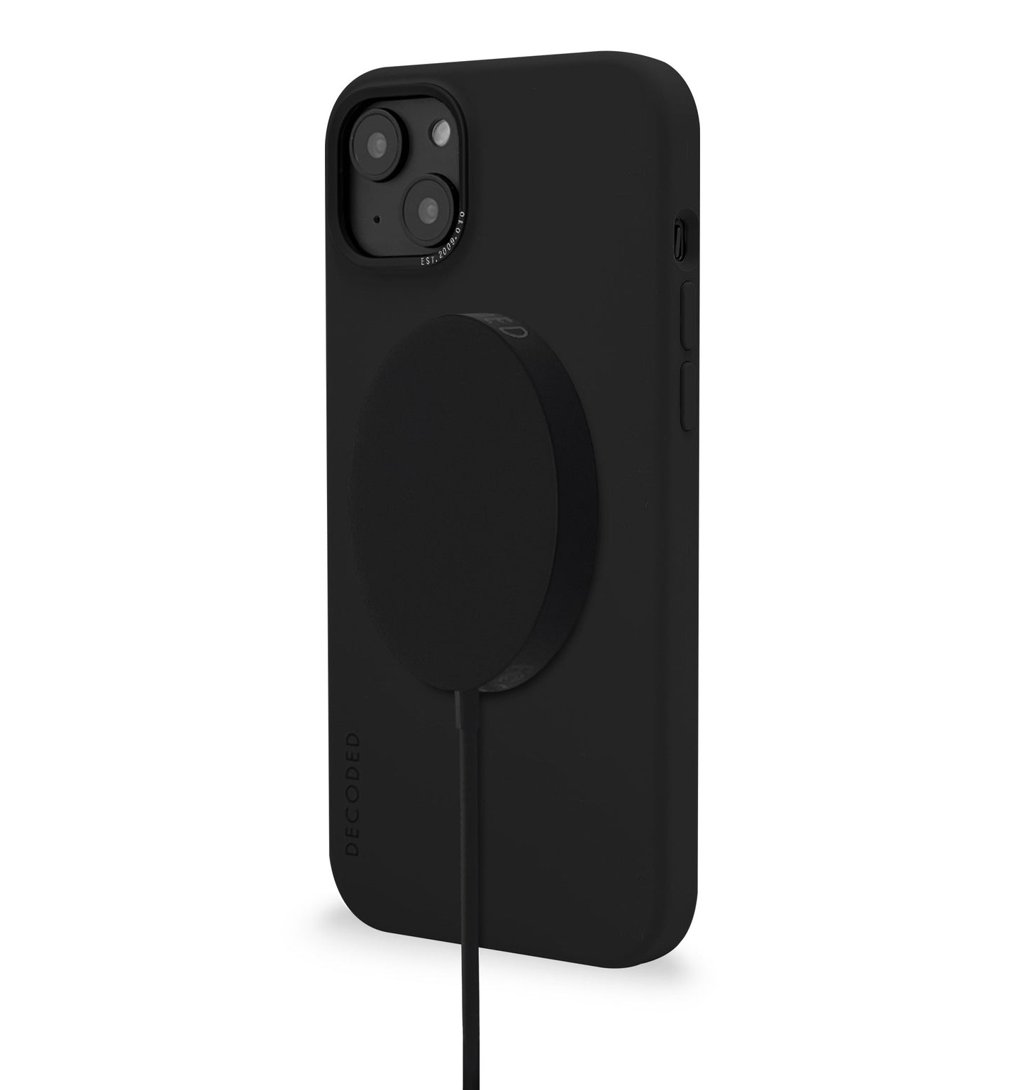 Decoded Silikon Backcover deksel til iPhone 14 Plus - Charcoal