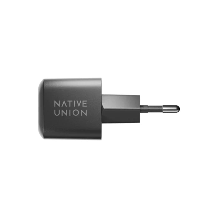 Native Union USB-C 30W GaN Vegglader - Svart