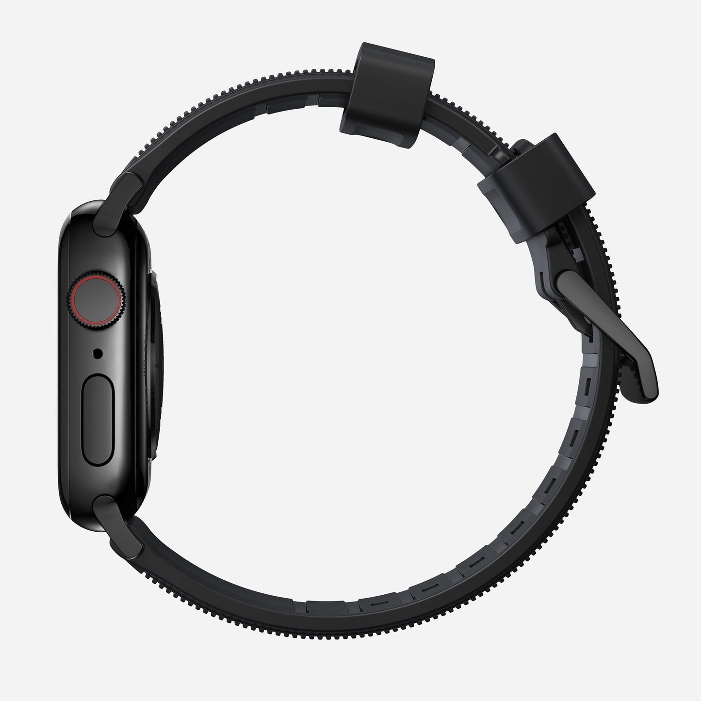 Nomad 40/38mm Rugged Strap reim - Svart
