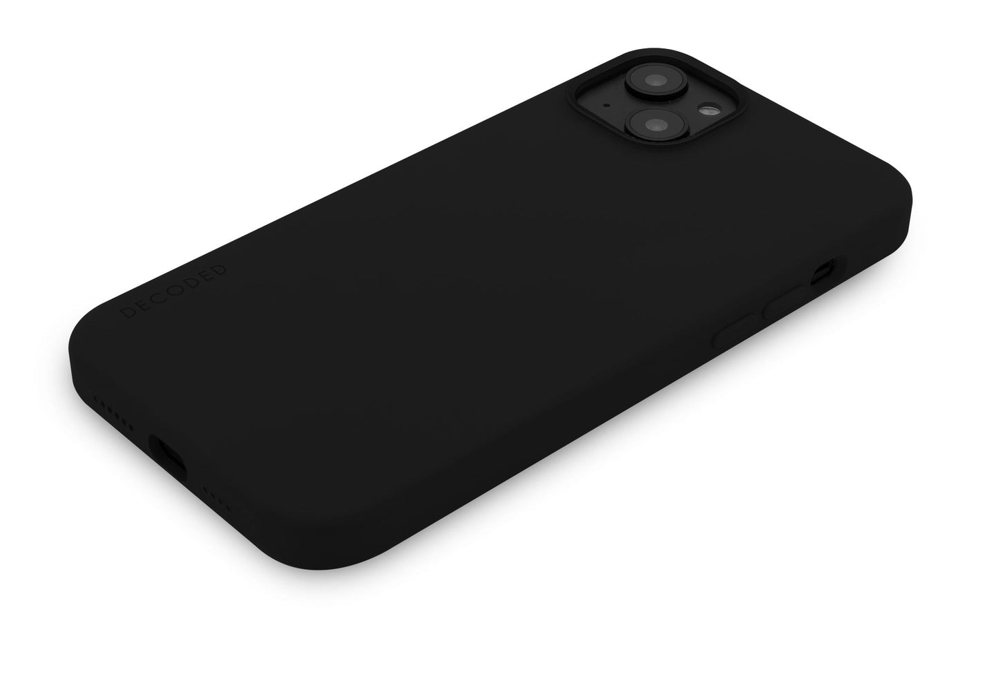 Decoded Silikon Backcover deksel til iPhone 14 Plus - Charcoal