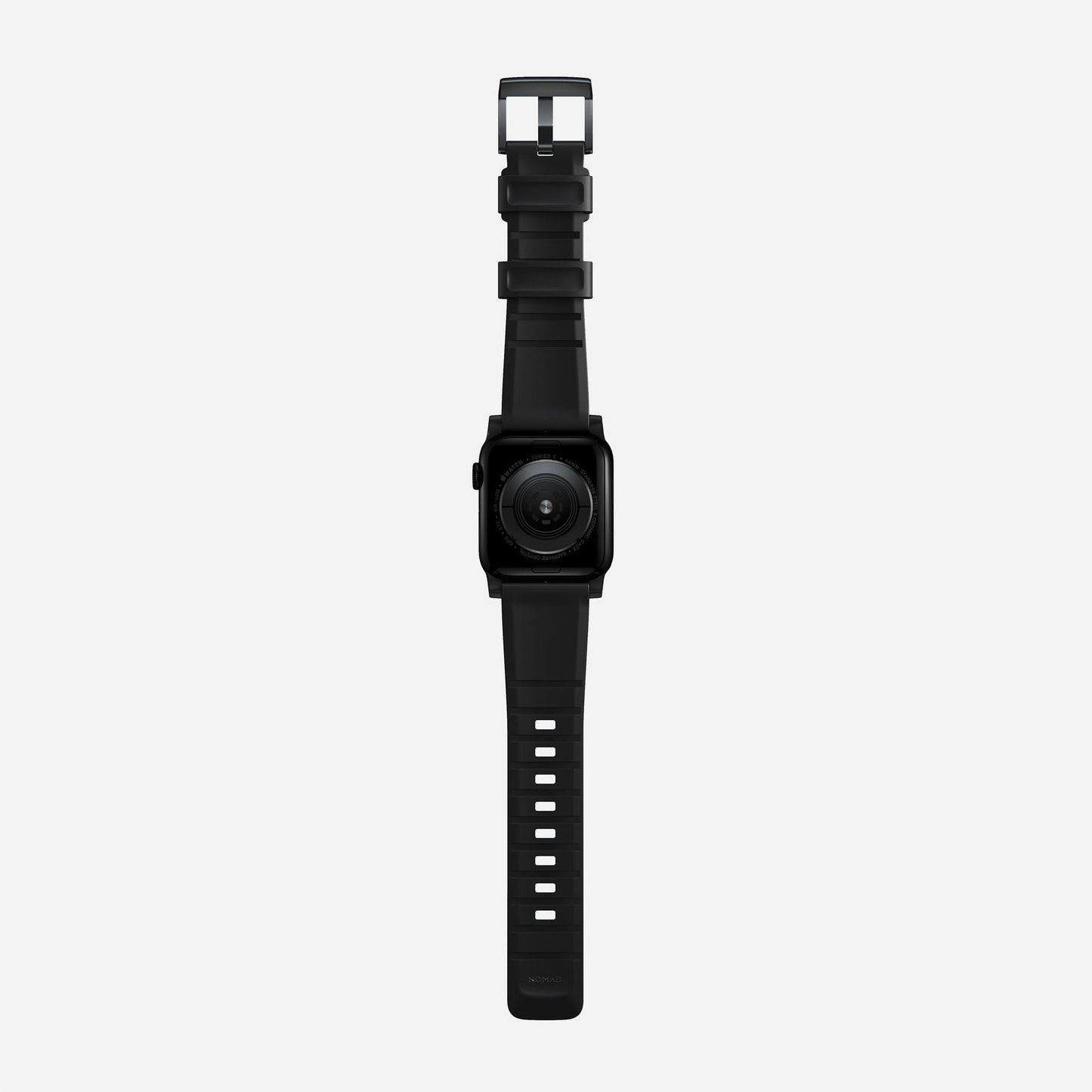 Nomad 40/38mm Rugged Strap reim - Svart
