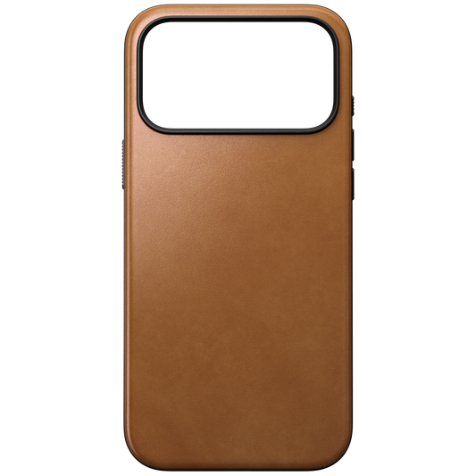 Nomad Modern MagSafe Skinndeksel til iPhone 18 Pro Max - Lys brun