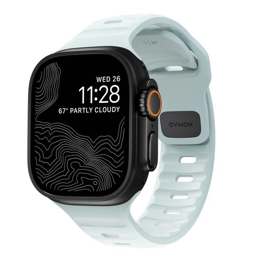 Nomad 49/45mm Sport Band Reim - Limited Edition Icy Blue Glow