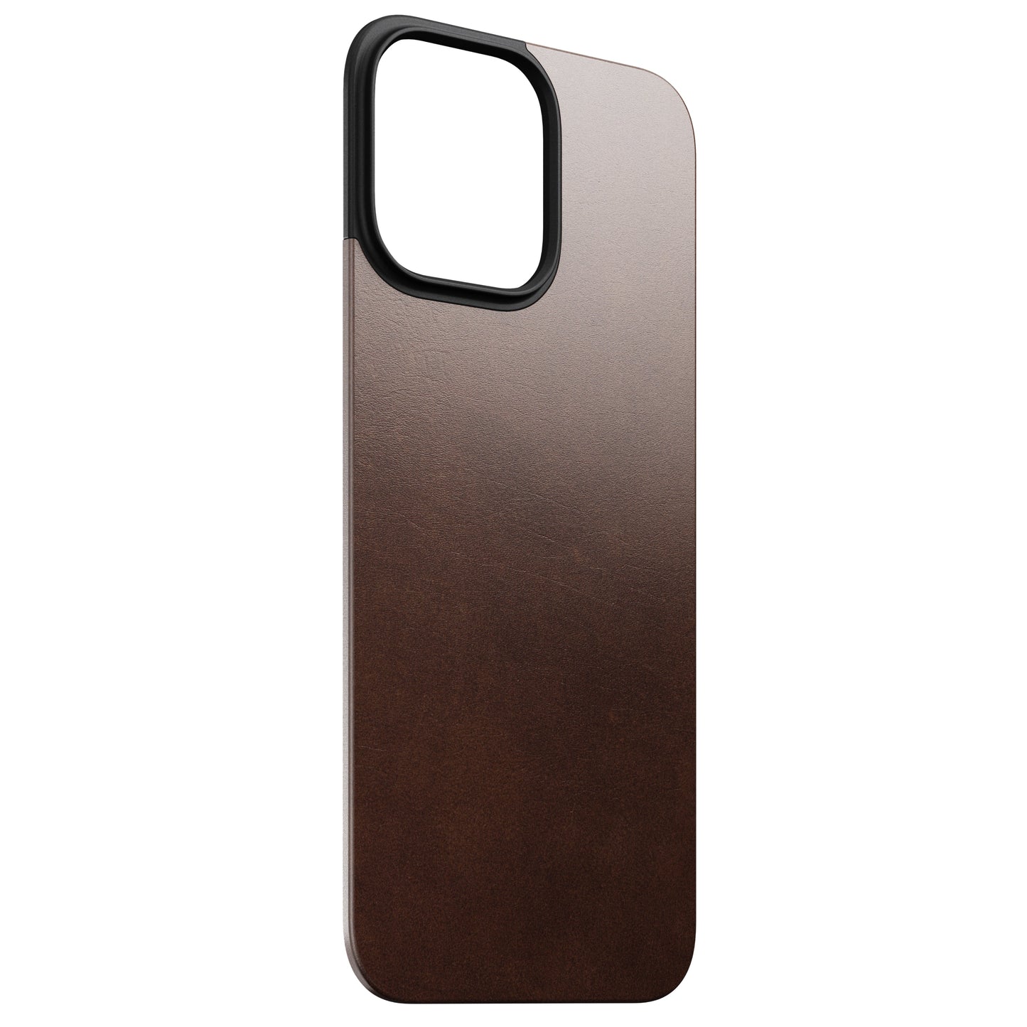 Nomad Magnetic Leather MagSafe Skinndeksel til iPhone 16 Pro Max - Brun