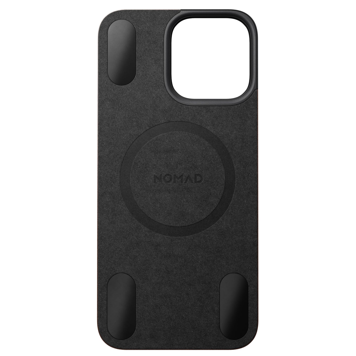 Nomad Magnetic Leather MagSafe Skinndeksel til iPhone 16 Pro Max - Brun