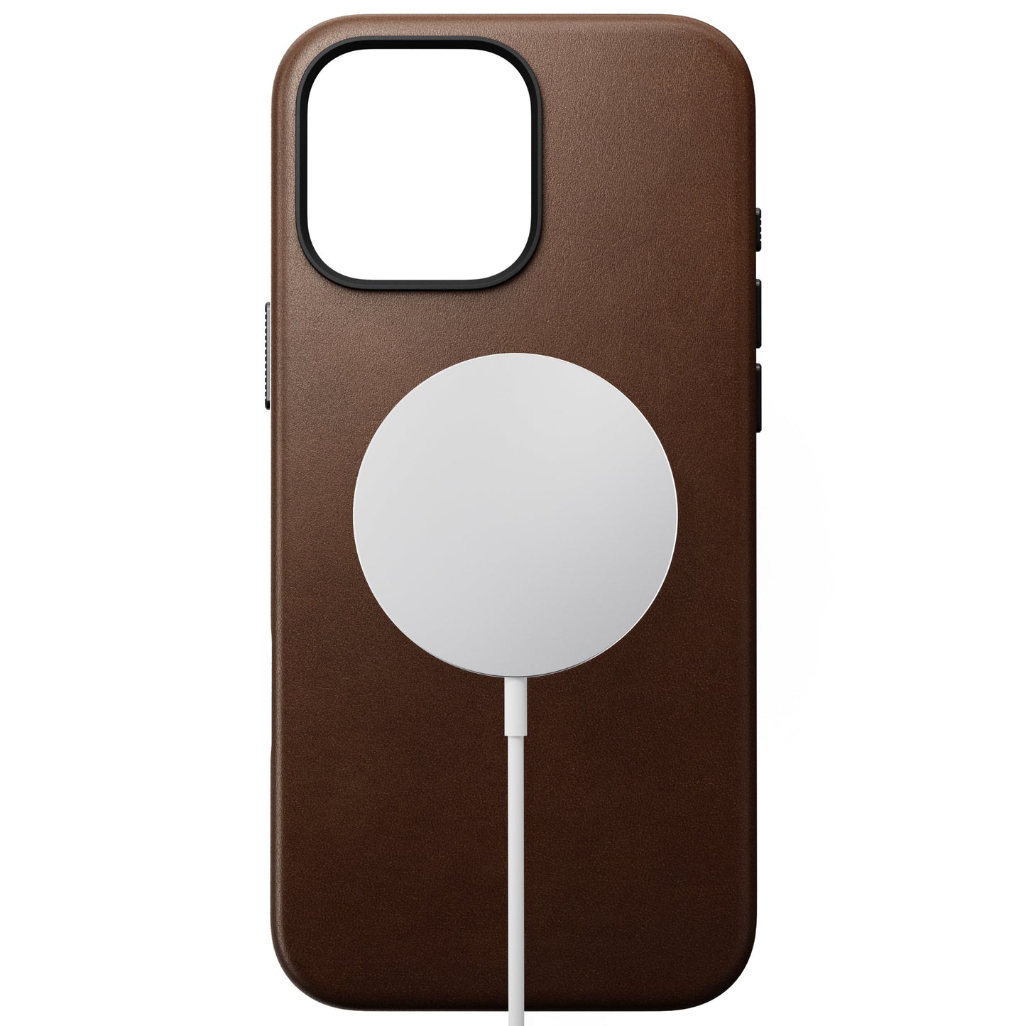 Nomad Traditional Case MagSafe Skinndeksel til iPhone 16 Pro Max - Brun