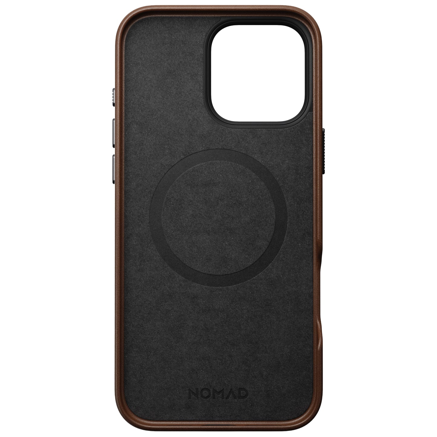 Nomad Traditional Case MagSafe Skinndeksel til iPhone 16 Pro Max - Brun