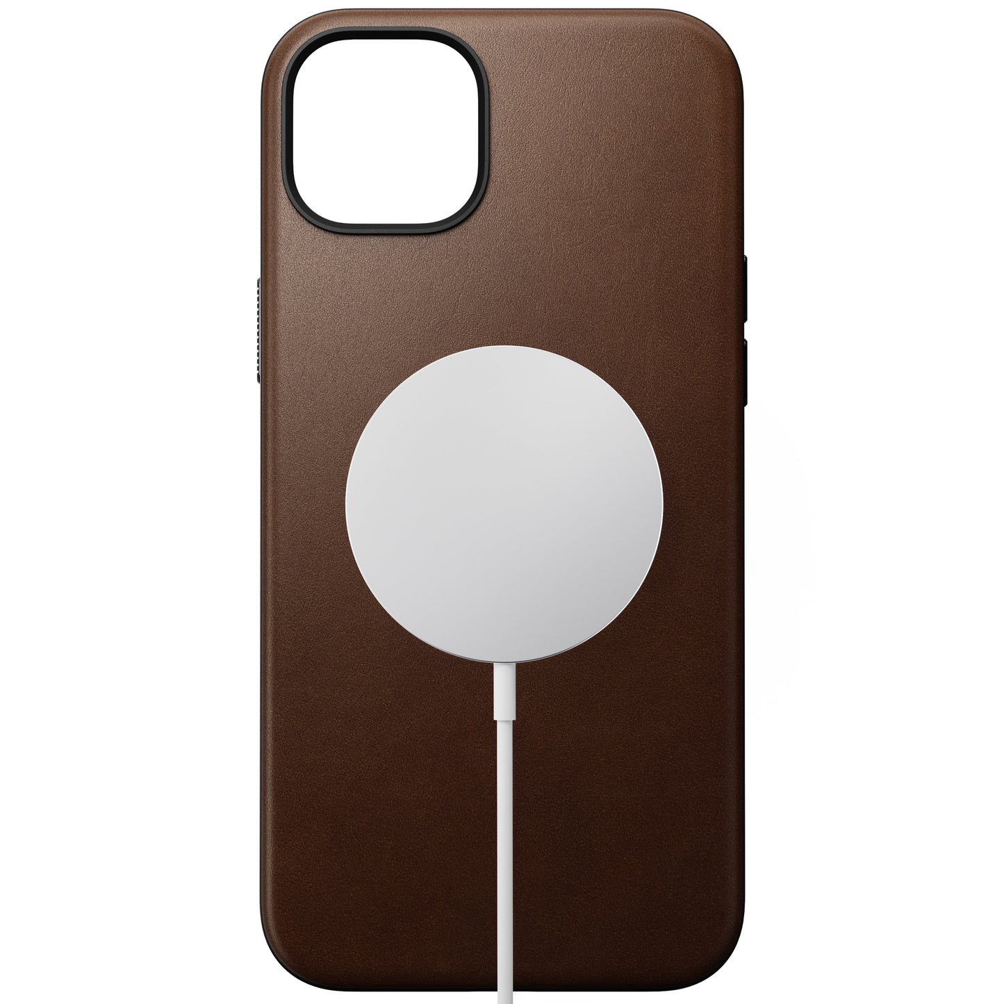 Nomad Modern MagSafe Skinndeksel til iPhone 15 Plus - Brun