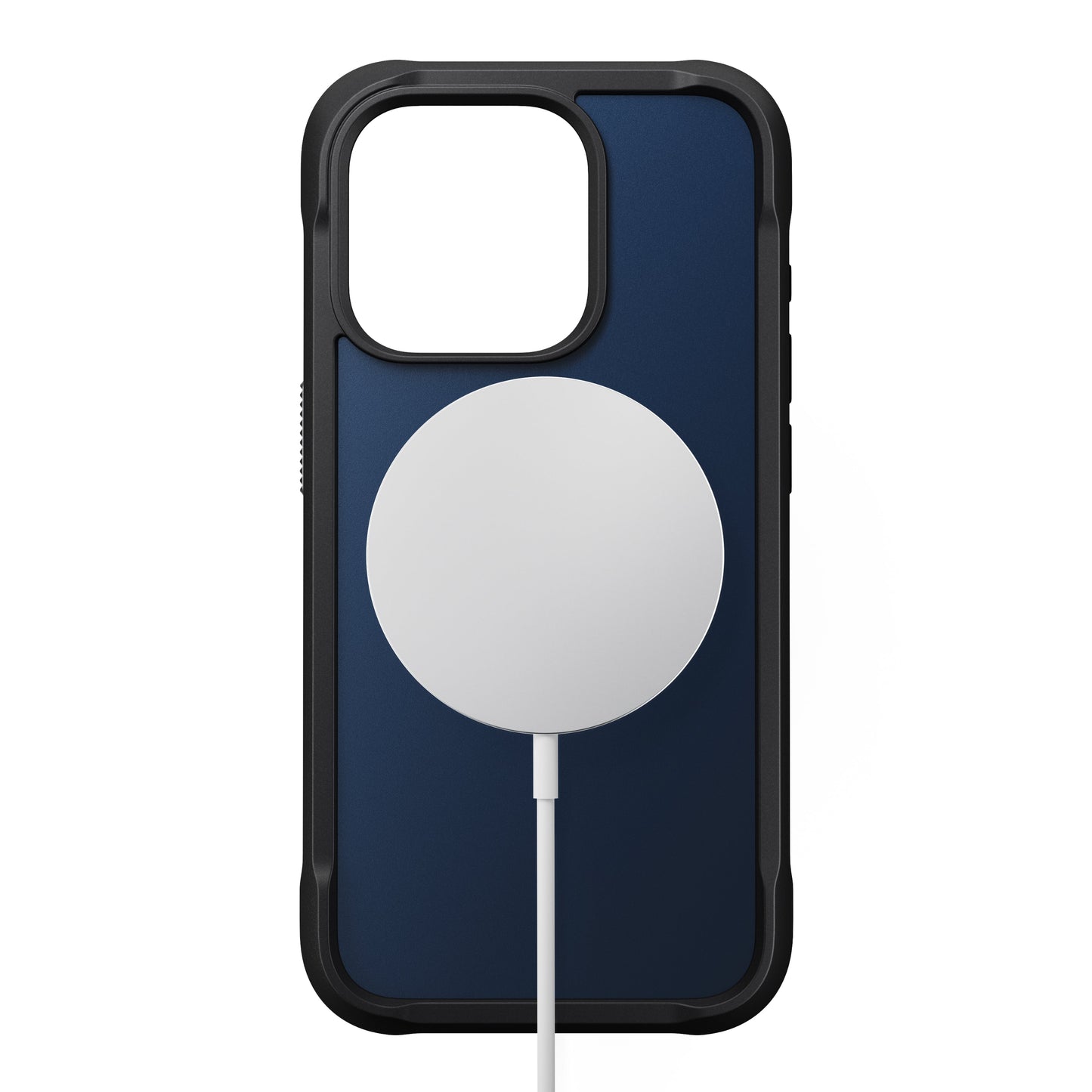 Nomad Rugged Case MagSafe Deksel til iPhone 15 Pro - Atlantic Blue