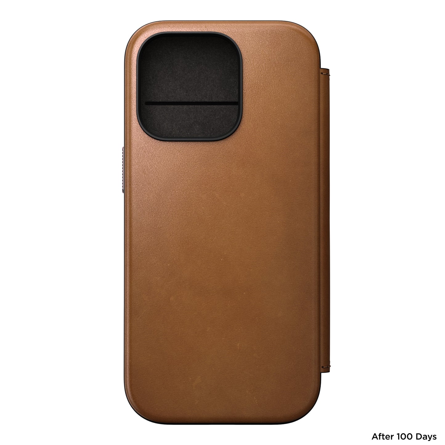 Nomad Modern Folio MagSafe Skinnetui til iPhone 16 Pro - Tan