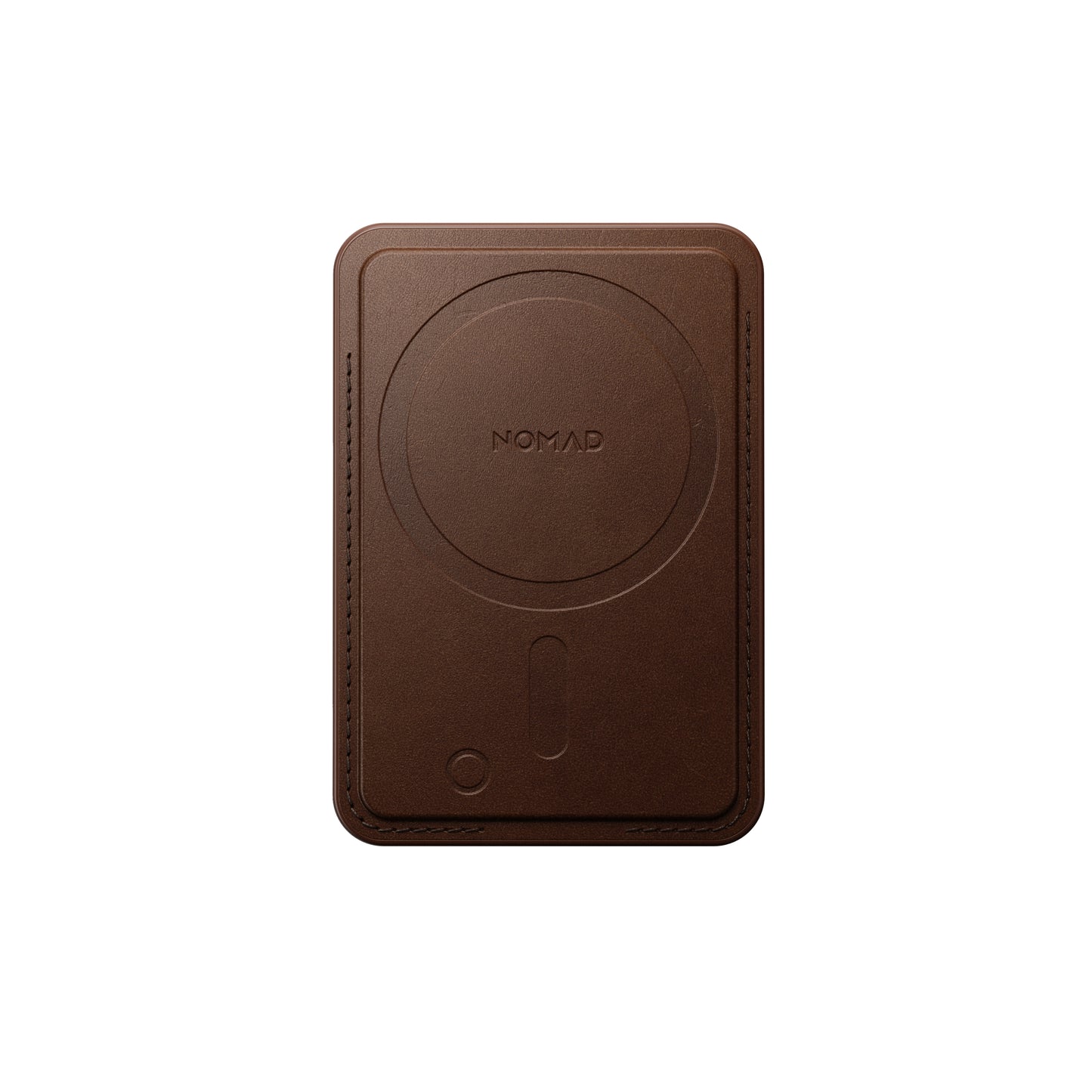 Nomad Leather Mag Kortmappe med FindMy - Brun