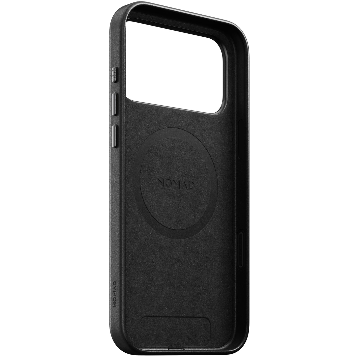 Nomad Traditional MagSafe Skinndeksel til iPhone 17 Pro Max - Svart