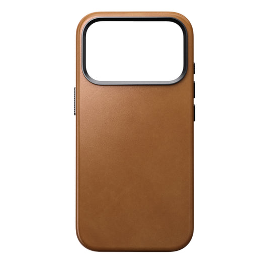 Nomad Traditional MagSafe Skinndeksel til iPhone 17 Pro - Tan