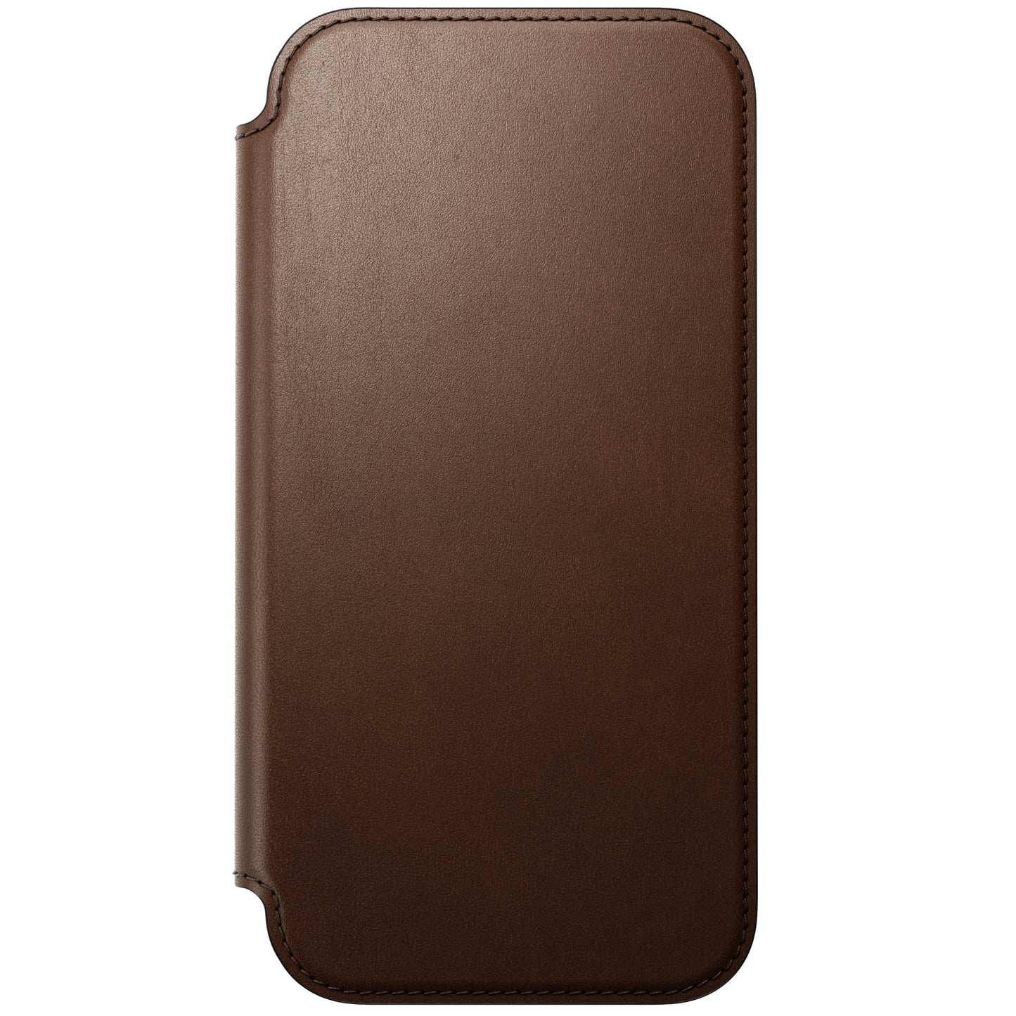 Nomad Modern Folio MagSafe Skinnetui til iPhone 17 Pro Max - Brun