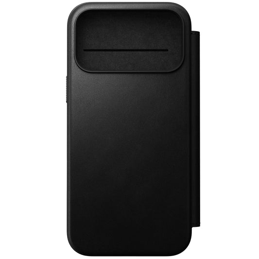 Nomad Modern Folio MagSafe Skinnetui til iPhone 17 Pro Max - Svart