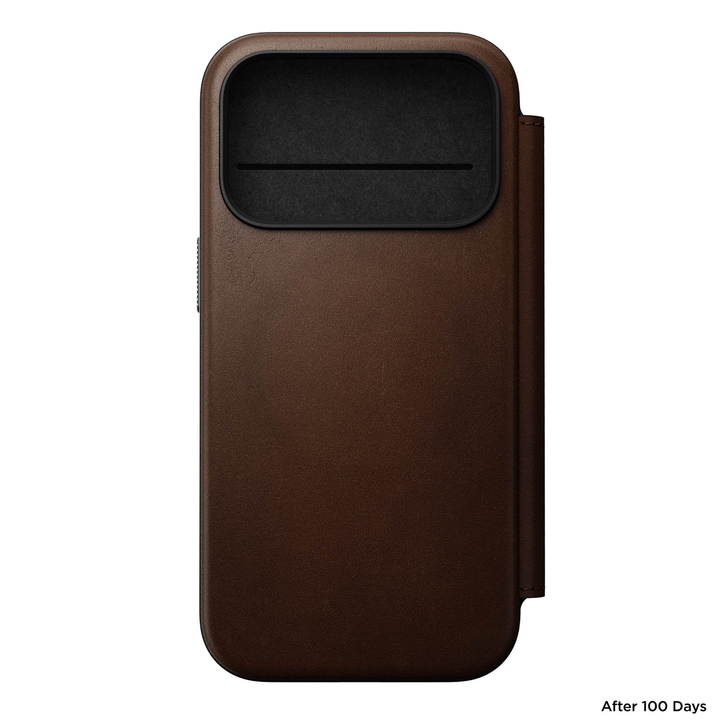 Nomad Modern Folio MagSafe Skinnetui til iPhone 17 Pro - Brun