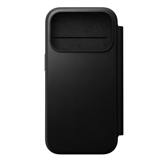 Nomad Modern Folio MagSafe Skinnetui til iPhone 17 Pro - Svart