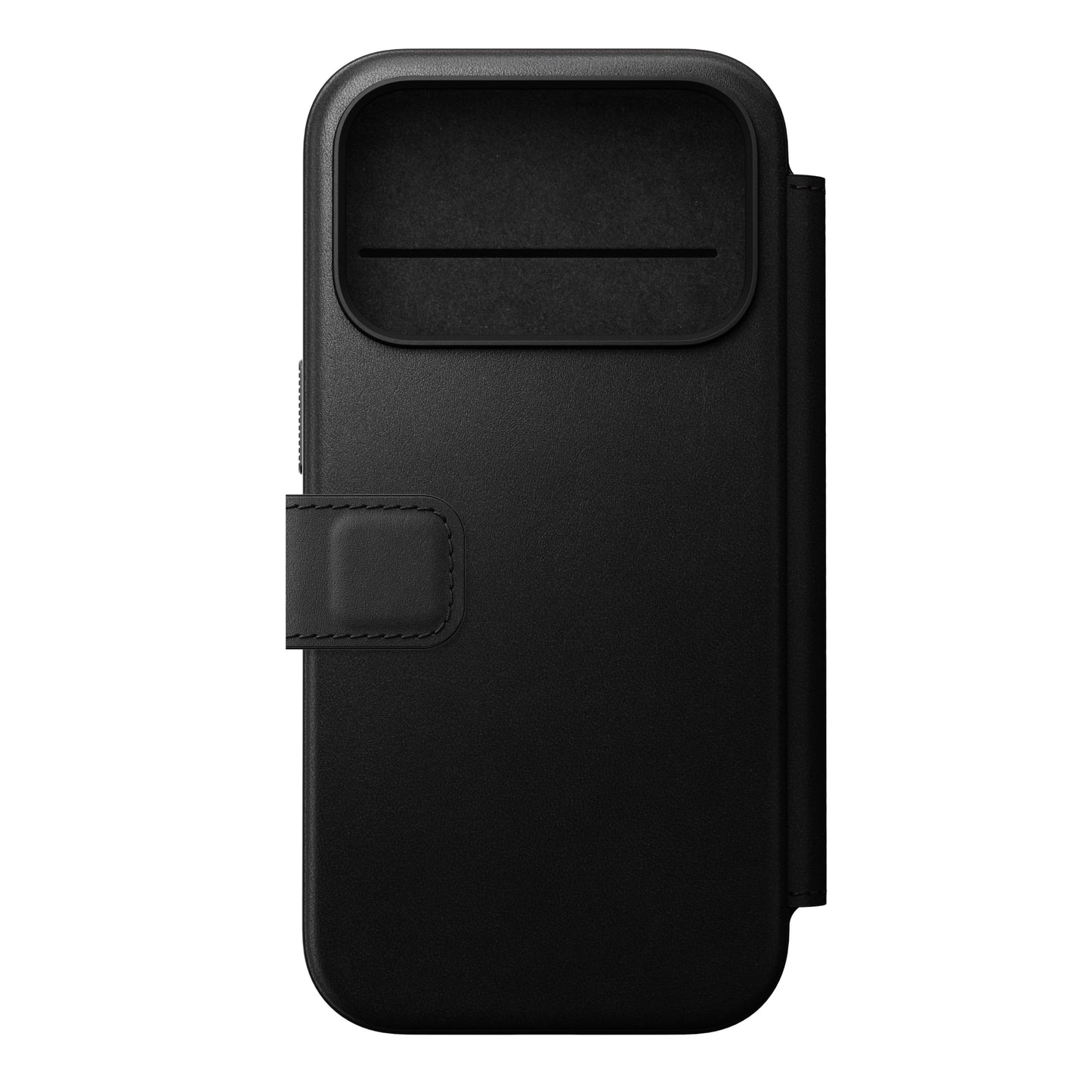 Nomad Modern Folio MagSafe Skinnetui til iPhone 17 Pro - Svart