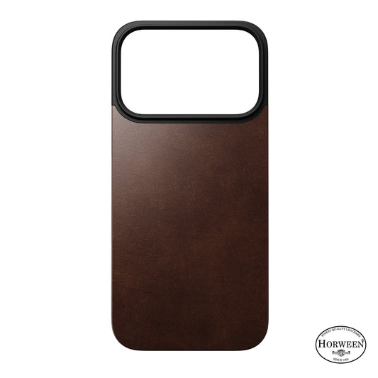 Nomad Magnetic MagSafe Skinndeksel til iPhone 17 Pro - Brun