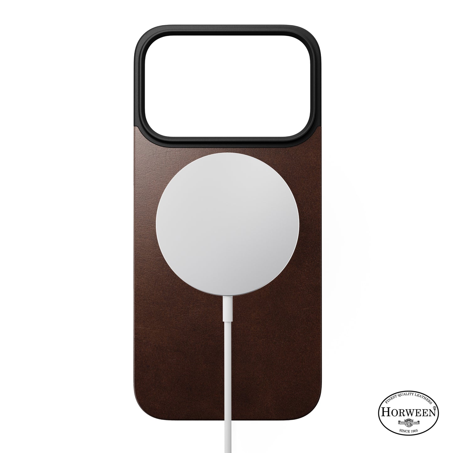 Nomad Magnetic MagSafe Skinndeksel til iPhone 17 Pro - Brun