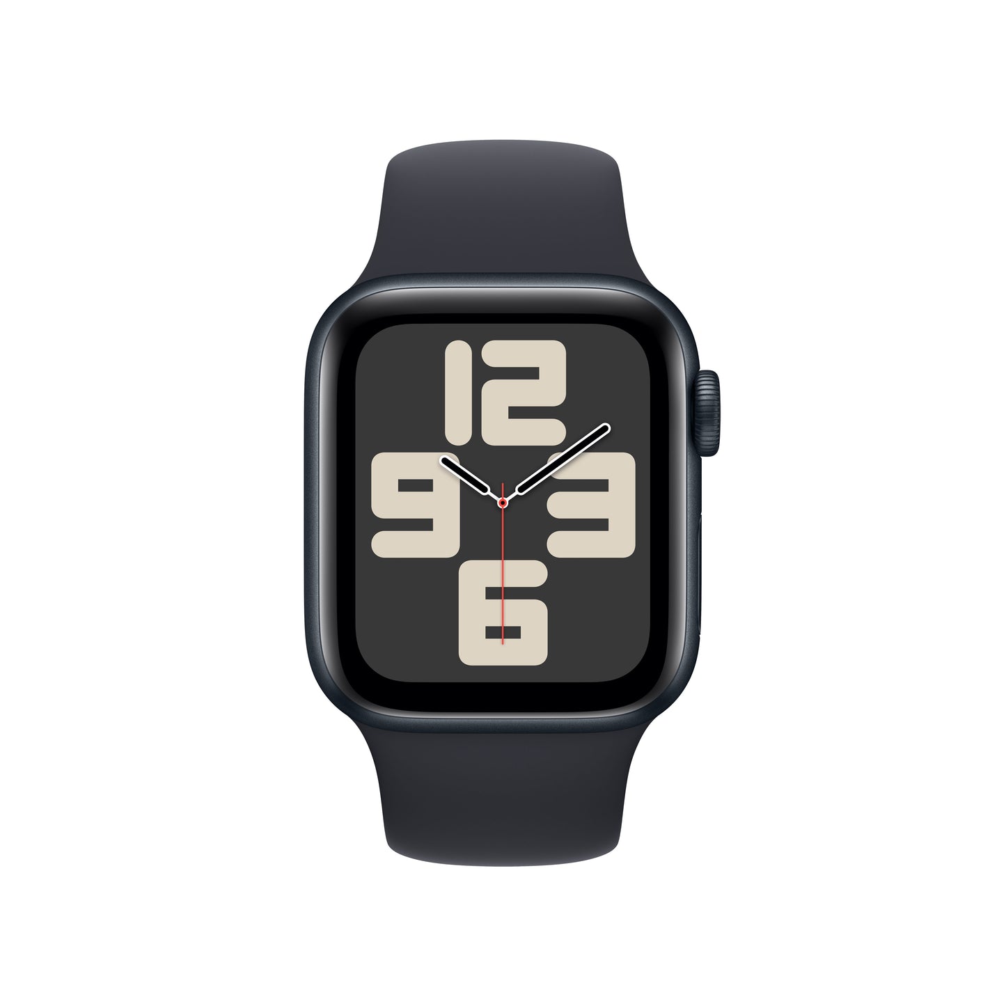 Apple Watch SE Cell 40mm Midnight med Midnight Sport Band - M/L
