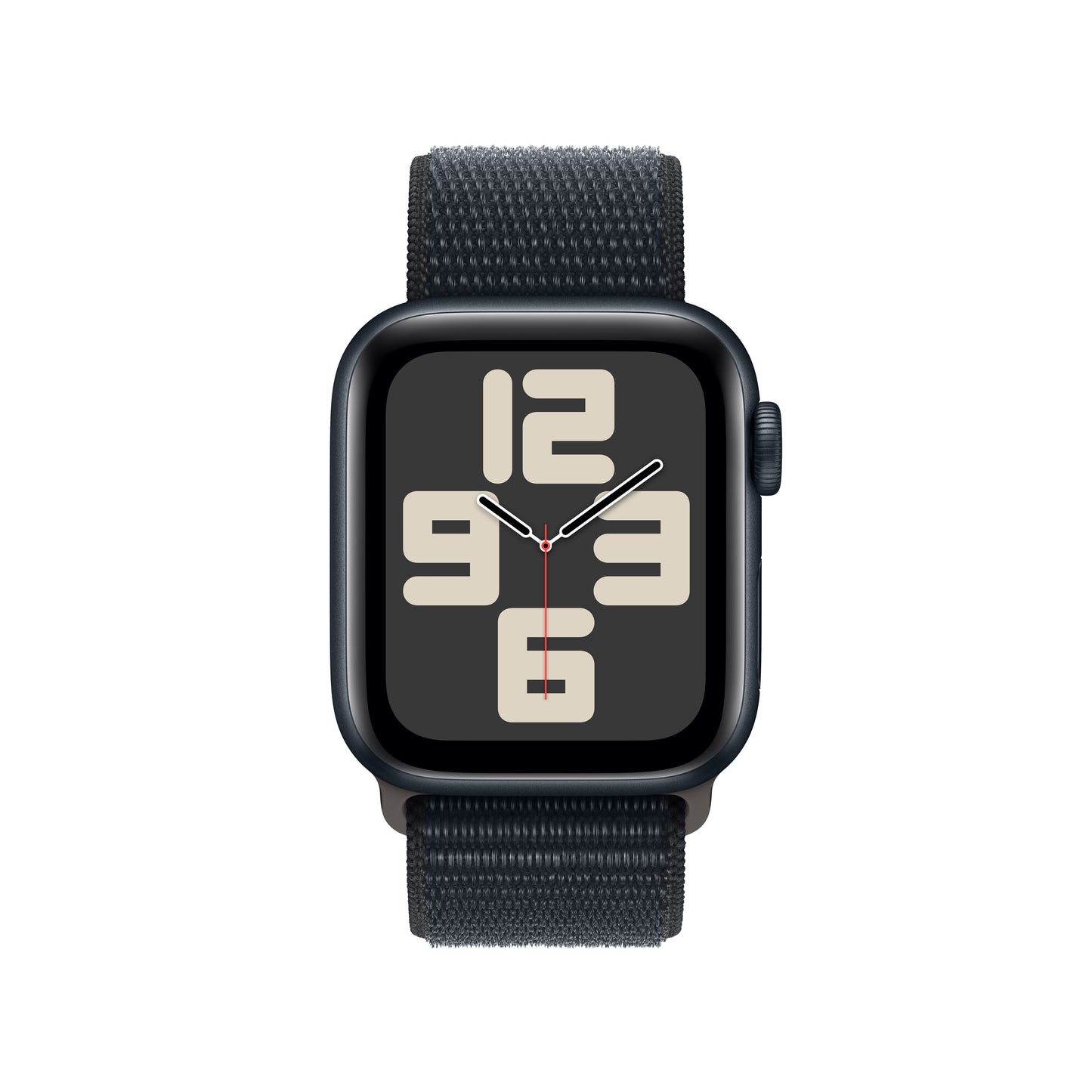 Apple Watch SE Cell 40mm Midnight med Midnight Sport Loop