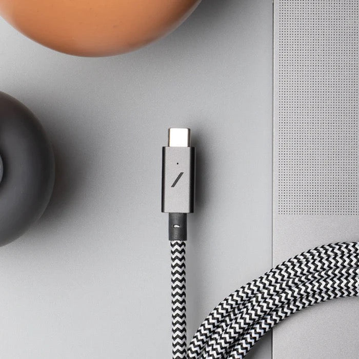 Native Union 2,4m USB-C til USB-C 240W Kabel Pro - Zebra
