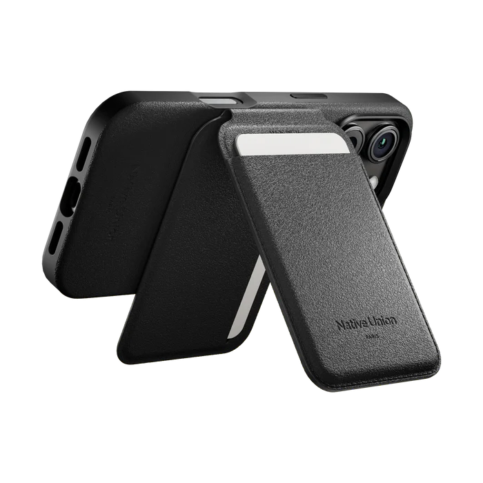 Native Union Active Wallet Stand MagSafe Kortholder - Svart
