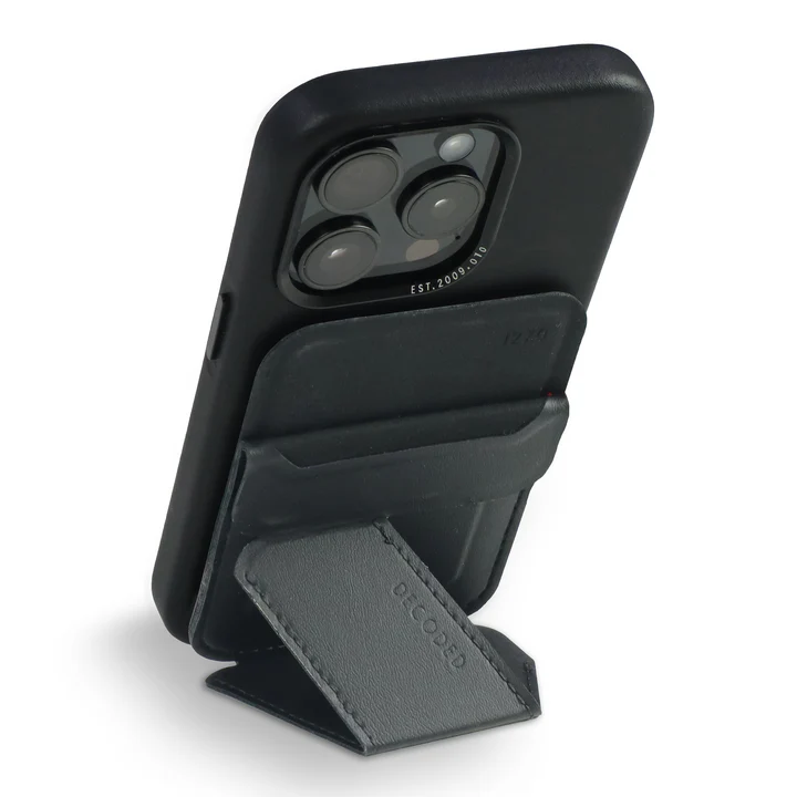 Decoded MagSafe Silikon Kortholder/Stand - Graphine