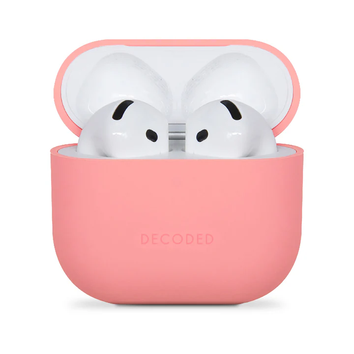 Decoded Silikondeksel til AirPods 4 - Rosa