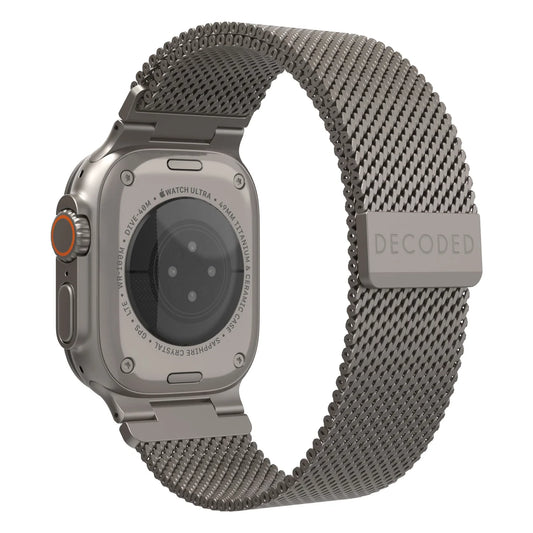 Decoded 49/46 mm Milan Traction Band Reim - Naturlig