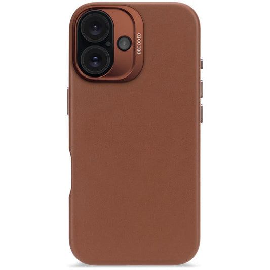 Decoded BackCover MagSafe Skinndeksel til iPhone 16 - Tan