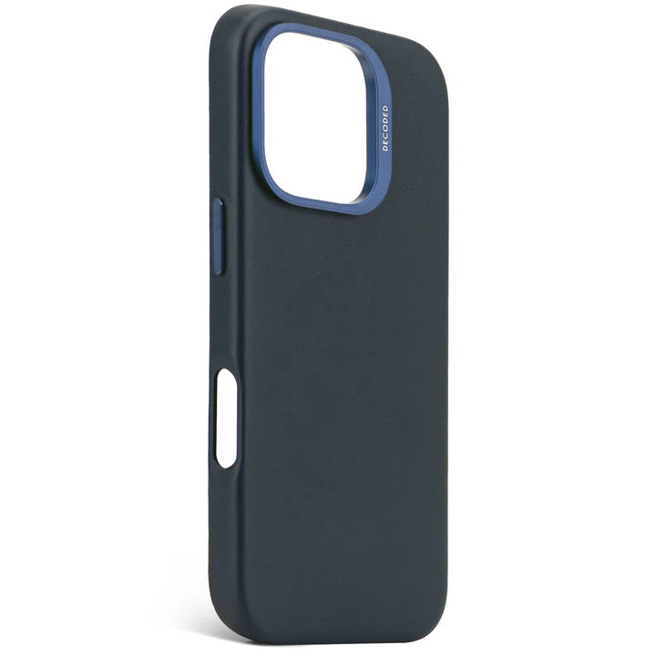 Decoded BackCover MagSafe Skinndeksel til iPhone 16 Pro - Navy