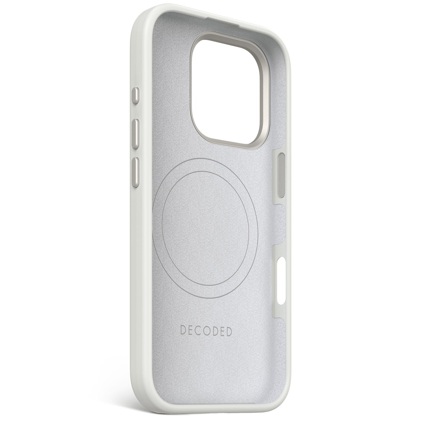Decoded BackCover MagSafe Silikondeksel til iPhone 16 Pro - Stone Grey