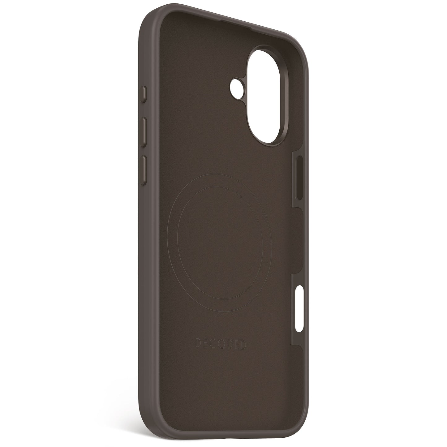 Decoded BackCover MagSafe Silikondeksel til iPhone 16 Plus - Phantom Black