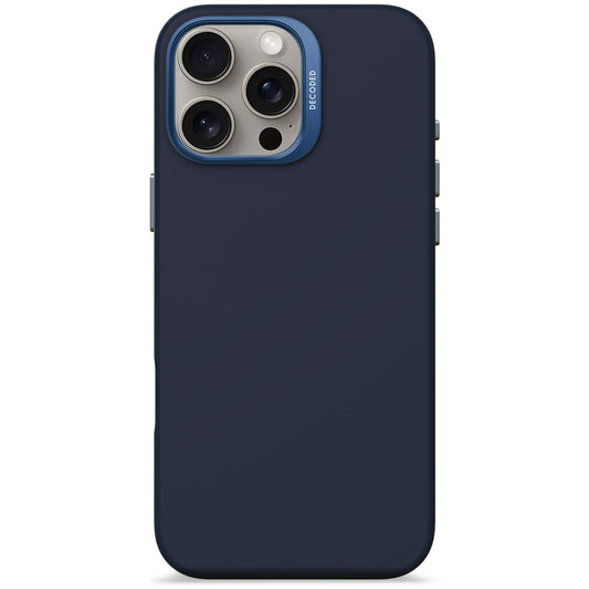 Decoded BackCover MagSafe Silikondeksel til iPhone 16 Pro Max - Navy