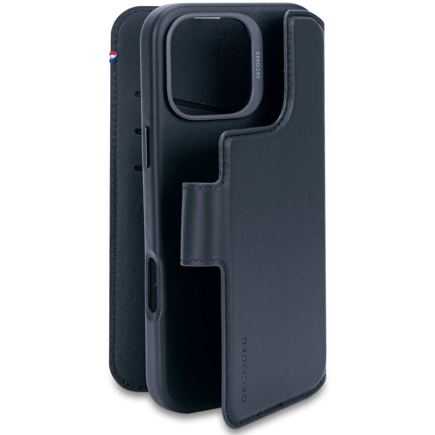 Decoded Detachable Wallet MagSafe Skinnetui til iPhone 16 Pro Max - Navy