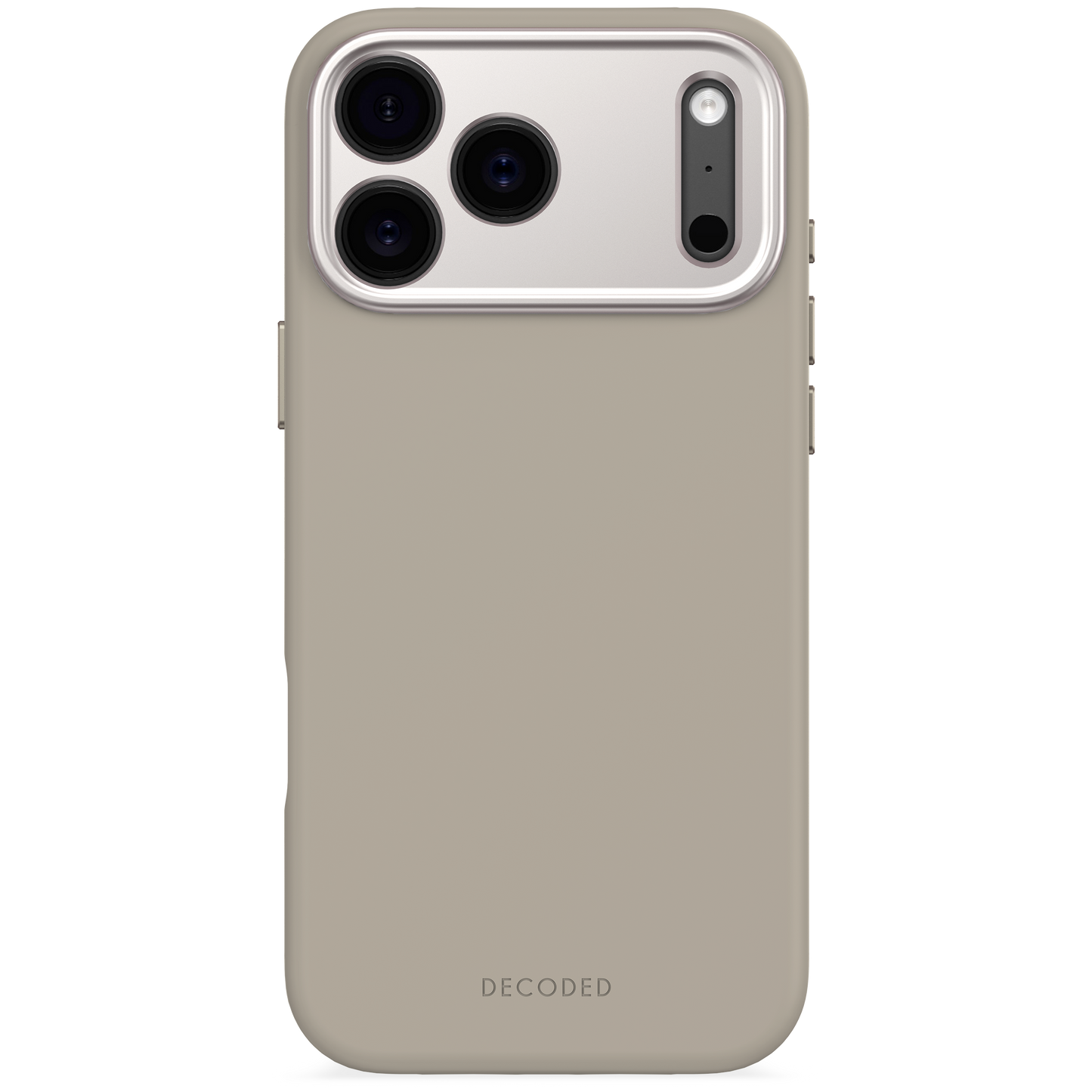 Decoded BackCover MagSafe Silikondeksel til iPhone 17 Pro Max - Soft Taupe