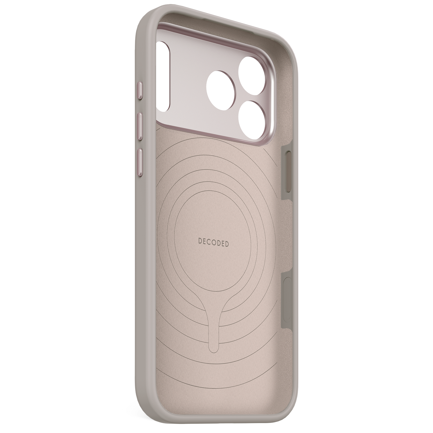 Decoded BackCover MagSafe Silikondeksel til iPhone 17 Pro Max - Soft Taupe