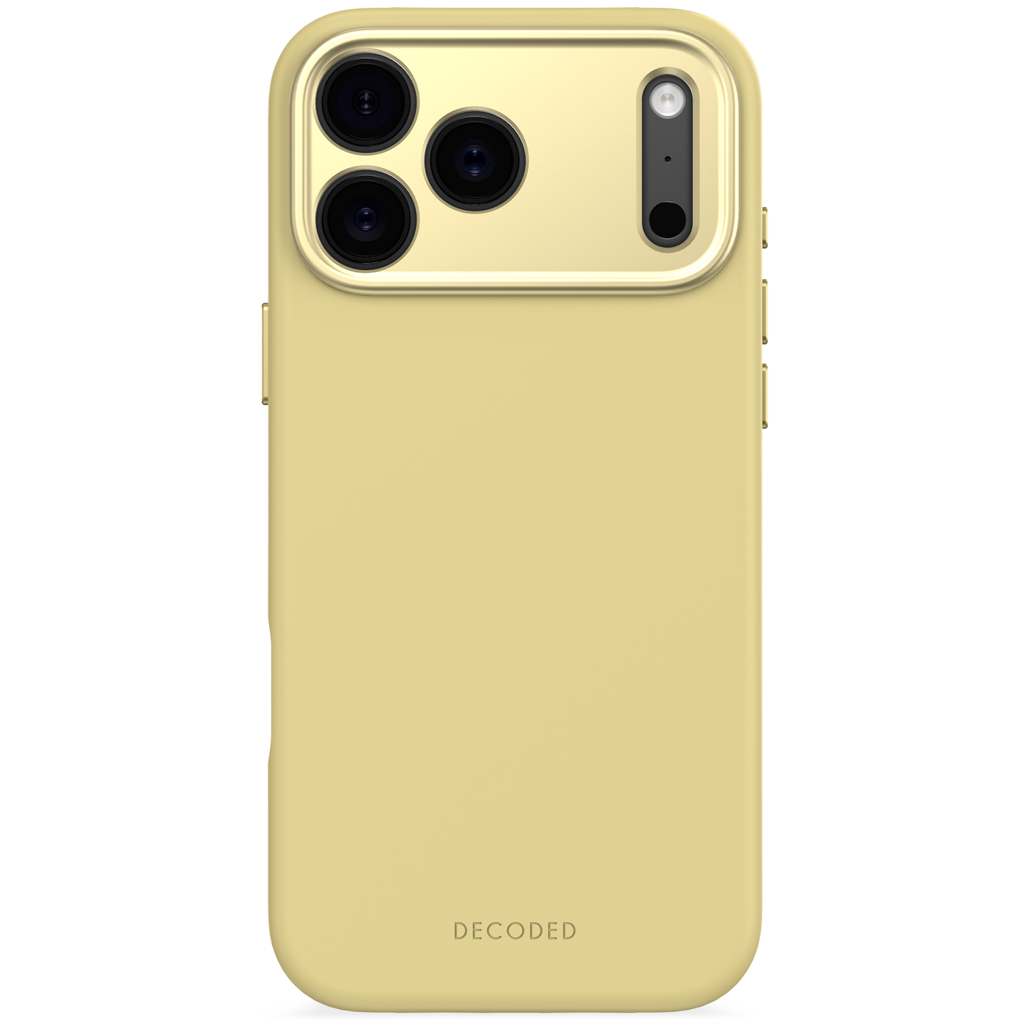 Decoded BackCover MagSafe Silikondeksel til iPhone 17 Pro Max - Yuma Yellow