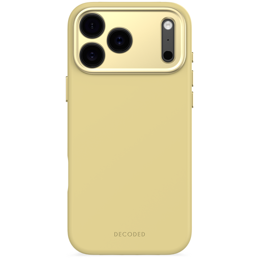 Decoded BackCover MagSafe Silikondeksel til iPhone 17 Pro Max - Yuma Yellow