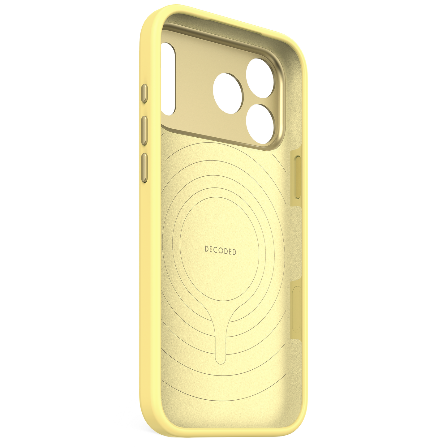 Decoded BackCover MagSafe Silikondeksel til iPhone 17 Pro Max - Yuma Yellow