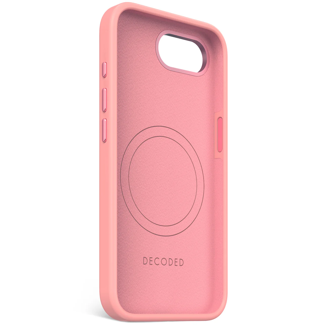 Decoded Backcover Silikondeksel til iPhone 16e - Rosa