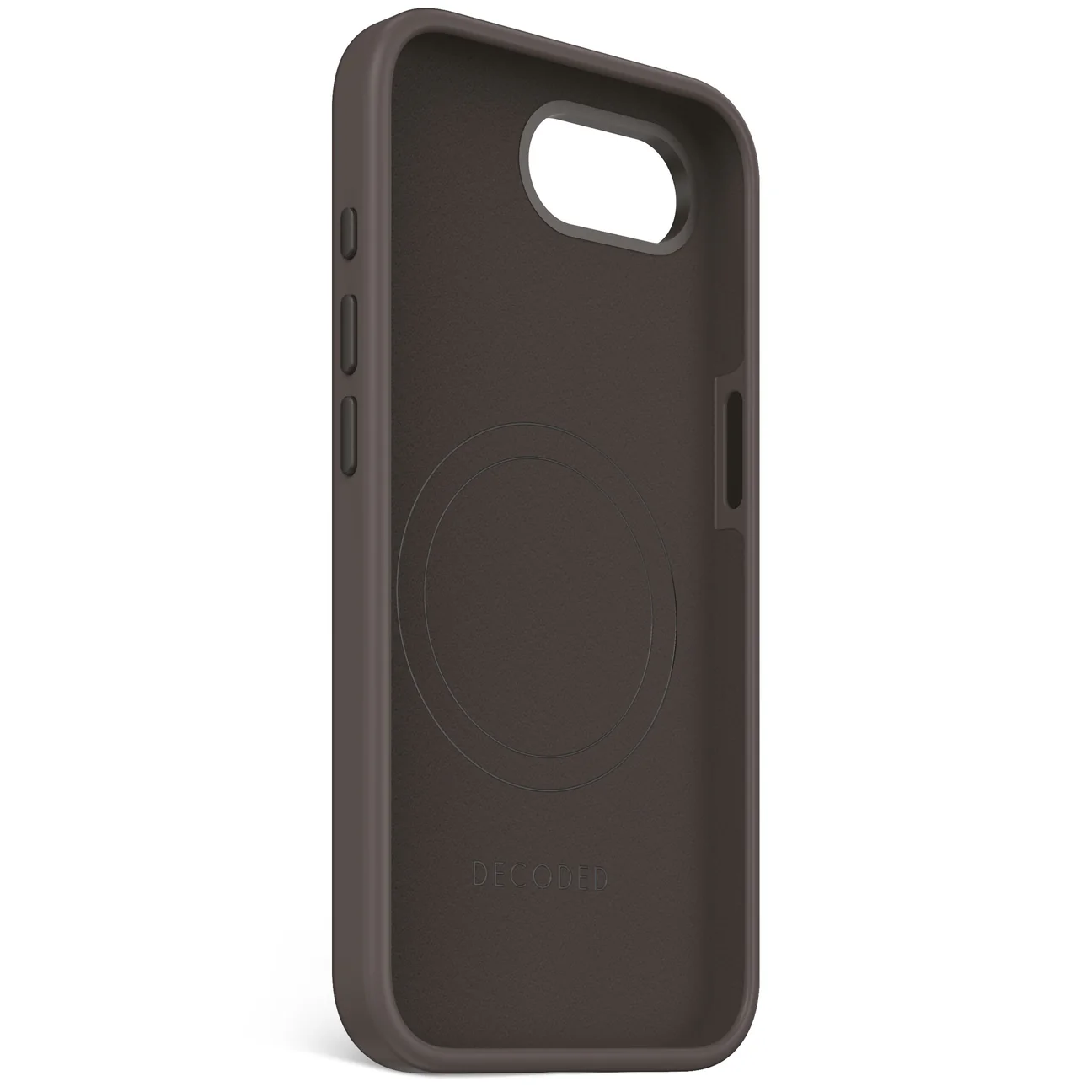 Decoded Backcover Silikondeksel til iPhone 16e - Charcoal