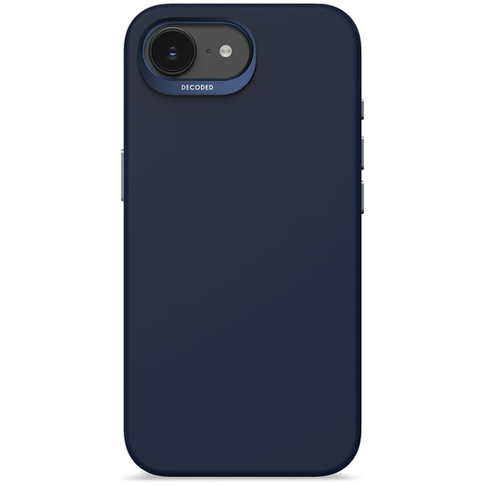 Decoded Backcover Silikondeksel til iPhone 16e - Navy