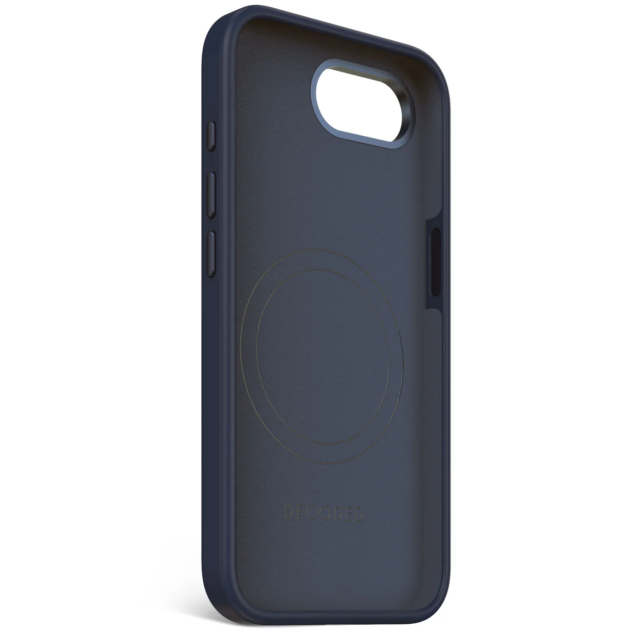 Decoded Backcover Silikondeksel til iPhone 16e - Navy
